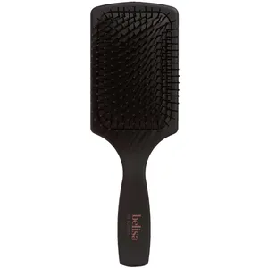 Belisa by Lunata Paddle Brush - Matte Black for Effortless Styling & Detangling Long Hair