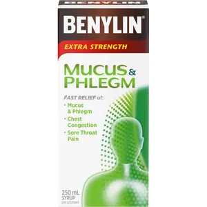 Benylin Extra Strength Cold Relief Syrup - 100mL & 250mL