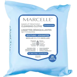 Biodegradable Cleansing Cloths - Soft, Gentle, and 12% Thicker - Perfect for All Skin Types