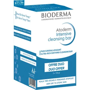 Bioderma Atoderm Intensive Cleansing Bar - Ultra-Soothing Soap for Hydration and Skin Protection