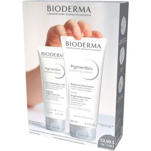 Bioderma Duo Pigmentbio Foaming Cleanser for Sensitive Areas - Reduces Dark Spots, Hydrates Skin
