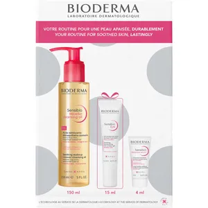 Bioderma Sensibio Micellar Cleansing Oil Christmas Set for Sensitive Skin, 200ml