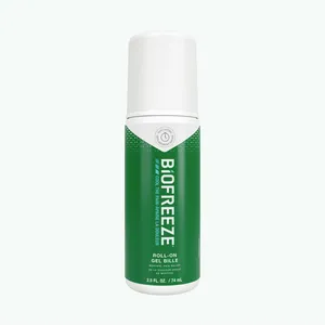 Biofreeze Roll-On 2.5 fl oz - Fast Acting Menthol Pain Relief for Sore Muscles & Joint Pain