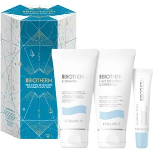 Biotherm Discovery Body Trio Gift Set - Nourishing Lip Balm, Hand Cream, Moisturizing Lotion