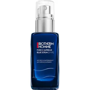 Biotherm Force Supreme Blue Serum for Men - Anti-Aging, 1.7 oz, Fast-Absorbing Formula