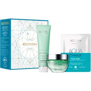 Biotherm Hydrating and Plumping Routine Gift Set - Cleanser, Cream, and Mask for Radiant Skin