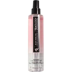 Black Rose Tea Hair & Body Mist - 97% Natural Ingredients, Floral, Woody, and Invigorating Aroma
