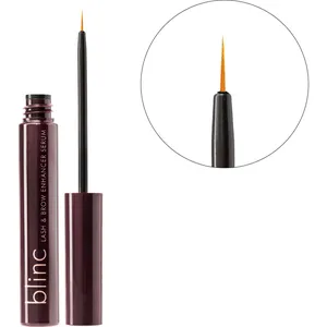 Blinc Lash & Brow Enhancer Serum - Clear, 87% Naturally Derived for Thicker, Longer Lashes