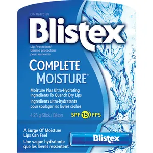 Blistex Complete Moisture Lip Balm with SPF 15 â€“ Deep Hydration for Soft, Supple Lips