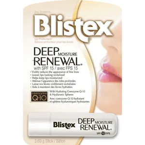 Blistex Deep Moisture Renewal Lip Balm with SPF 15, Coenzyme Q-10 & Hyaluronic Filling Spheres