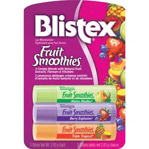 Blistex Fruit Smoothies® Lip Balm - Creamy Hydration with Delicious Fruit Flavours