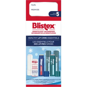 Blistex Healthy Lip Care Essentials: Repair & Protect, Regular Lip Balm, Lip Medex for Chapped Lips
