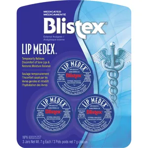 Blistex Lip Medex® Cooling Relief for Cold Sores & Dry Lips - Fast Hydration & Soothing Action