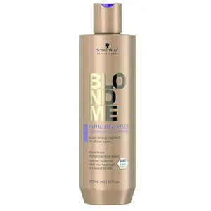 Blond Me Cool Blondes Neutralizing Shampoo with Bonding Technology for Soft, Silky Hair