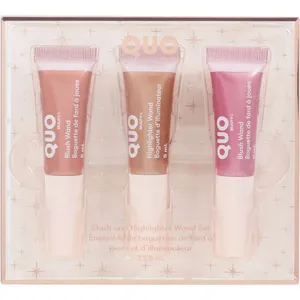 Blush and Highlighter Wand Set - Cosmopolitan, Highlight Reel, Pinktastic for Radiant Skin