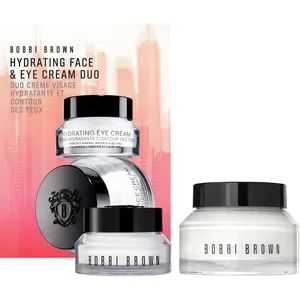 Bobbi Brown Hydrating Face & Eye Cream Duo - 24-Hour Moisture with Hyaluronic Acid & Jojoba Oil