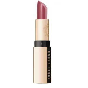Bobbi Brown Luxe Lipstick in Neutral Rose - Skincare-Infused Lip Color with Rich Satin Finish