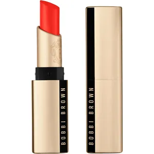 Bobbi Brown Luxe Matte Lipstick Afternoon Tea - Non-Drying, 10-Hour Color, Skincare-Infused Comfort