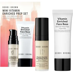 Bobbi Brown Mini Vitamin Enriched Prep Set - Smoothing Serum & Face Base for Glowing Makeup