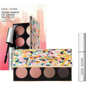 Bobbi Brown Shining Moment Eye Shadow Palette Set with Smokey Eye Mascara in Limited-Edition Compact