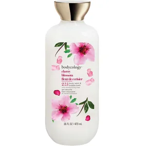 Bodycology Cherry Blossom 2-in-1 Body Wash and Bubble Bath with Shea Butter and Vitamin E