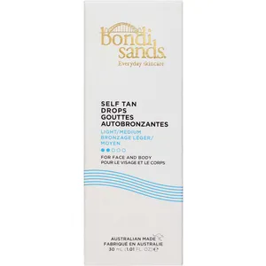 Bondi Sands Self Tan Drops L/M - Customize Your Glow with Hydrating, Fragrance-Free Formula