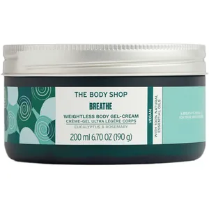 Breathe Weightless Body Gel-Cream with Eucalyptus & Rosemary - Refreshing Moisturizer for All Skin Types