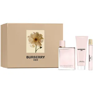 Burberry Her Eau de Parfum Giftset for Women - 100ml Perfume, 75ml Body Lotion, 10ml Travel Spray