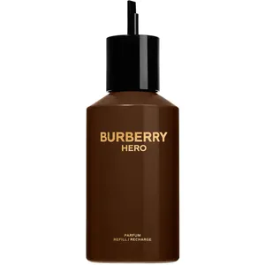 Burberry Hero Parfum Refill - Intense Cedarwood Fragrance for Modern Men, Elegant Glass Bottle