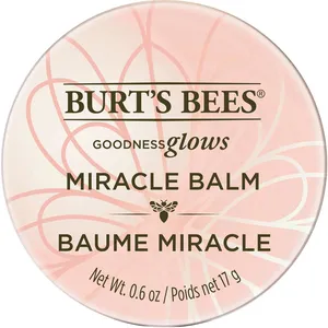 Burt's Bees 100% Natural Miracle Balm 17g Tin - Moisturizes Dry Skin, Multi-Purpose Balm for Face & Lips
