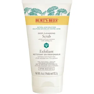 Burt's Bees Anti-Blemish Pore Refining Scrub with Salicylic Acid for Clearer Skin, 4 oz Tube