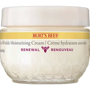 Burt's Bees Renewal Anti-Wrinkle Face Cream with Bakuchiol - Natural Retinol Alternative, 1.8 oz