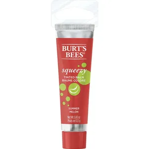 Burt's Bees Squeezy Tinted Lip Balm - 100% Natural Origin - Berry Sorbet - Moisturizes & Nourishes
