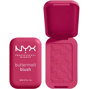 Buttermelt Blush by NYX - Buttery Soft Powder Blush, 12-Hour Wear, Vegan & Cruelty-Free, 12 Shades