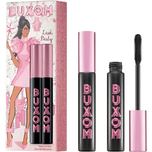 Buxom Lash Party Volumizing Mascara Duo - Holiday Gift Set for Defined Lashes, Smudge-Proof & Cruelty-Free