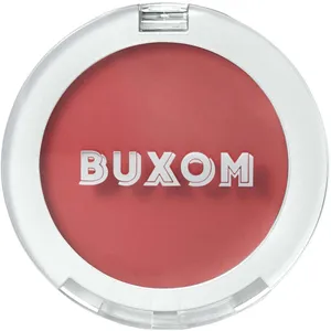 Buxom Plump Shot Collagen Peptides Cream Blush - Cheeky Dolly for Volumized, Defined Cheeks