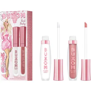Buxom Pout Party Lip Plumping Serum Duo - Dolly Babe & Filler - Vegan, Cruelty-Free, Holiday Collection