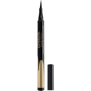 COVERGIRL Exhibitionist Lash Enhancing Liquid Eyeliner - Matte Black, Precision, Waterproof Formula