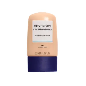 COVERGIRL Smoothers Hydrating Makeup Classic Ivory 710 - 11 Hour Hydration, Oil-Free Formula