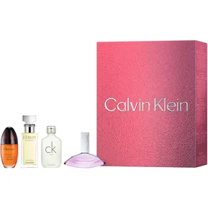 Calvin Klein Iconic Women's Perfume Gift Set - Eternity, Euphoria, Obsession & CK One - 15ml Each