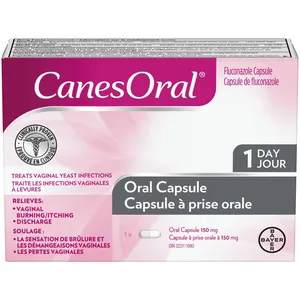 Canesoral Yeast Infection Treatment Pill - Clinically Proven, Single Dose, Fast Relief Anytime