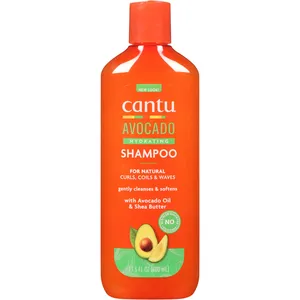 Cantu Avocado Hydrating Shampoo for Curly, Coily, Wavy Hair - Moisturizing & Nourishing Formula