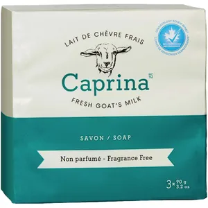 Caprina Goats Milk Soap - Nourishing & Moisturizing Bar Soap for Soft Skin
