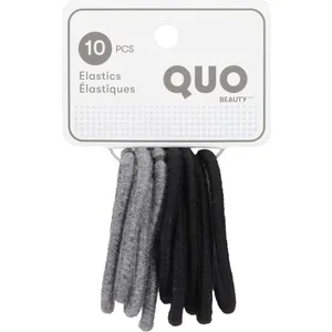 Cashmere Elastics for All Hair Types - Fully Recyclable Packaging - Thoughtful Choices by Quo Beauty