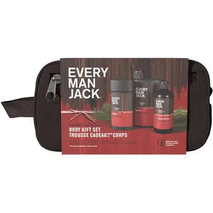 Cedarwood Body Gift Set - Every Man Jack Grooming Essentials for a Fresh Holiday Look