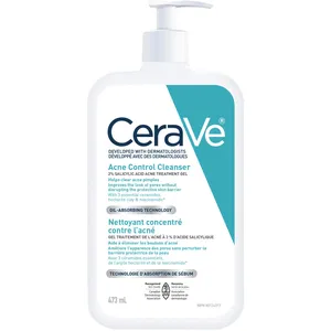 CeraVe Acne Control Cleanser with Ceramides, Niacinamide & Hectorite Clay for Clear Skin