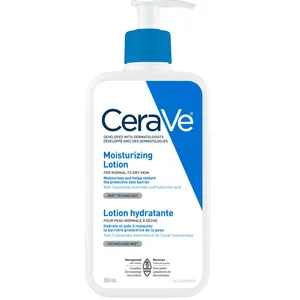 CeraVe Moisturizing Face & Body Lotion for Dry Skin - Eczema & Psoriasis Friendly, Fragrance Free