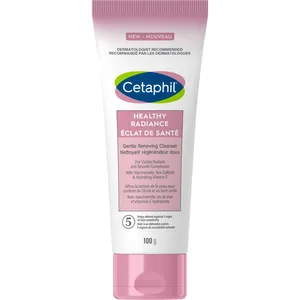 Cetaphil Healthy Radiance Gentle Renewing Cleanser with Niacinamide, Sea Daffodil, and Vitamin E