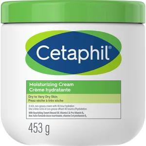 Cetaphil Moisturizing Cream - 48-Hour Hydration for Dry to Very Dry, Sensitive Skin, Green Pack