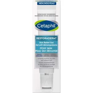 Cetaphil Restoraderm Itch Relief Gel - Cool-Touch Applicator for Instant Dry Skin Relief